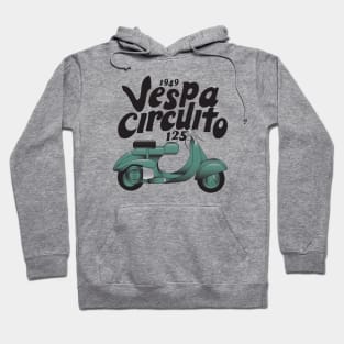 1949 Vespa Circuito 125 Hoodie